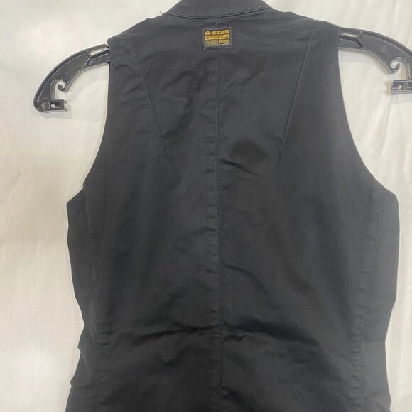 G-Star Lynn High Waist Sleeveless Cotton Jumpsuit – Size S (NWT) - Picture 7 of 14